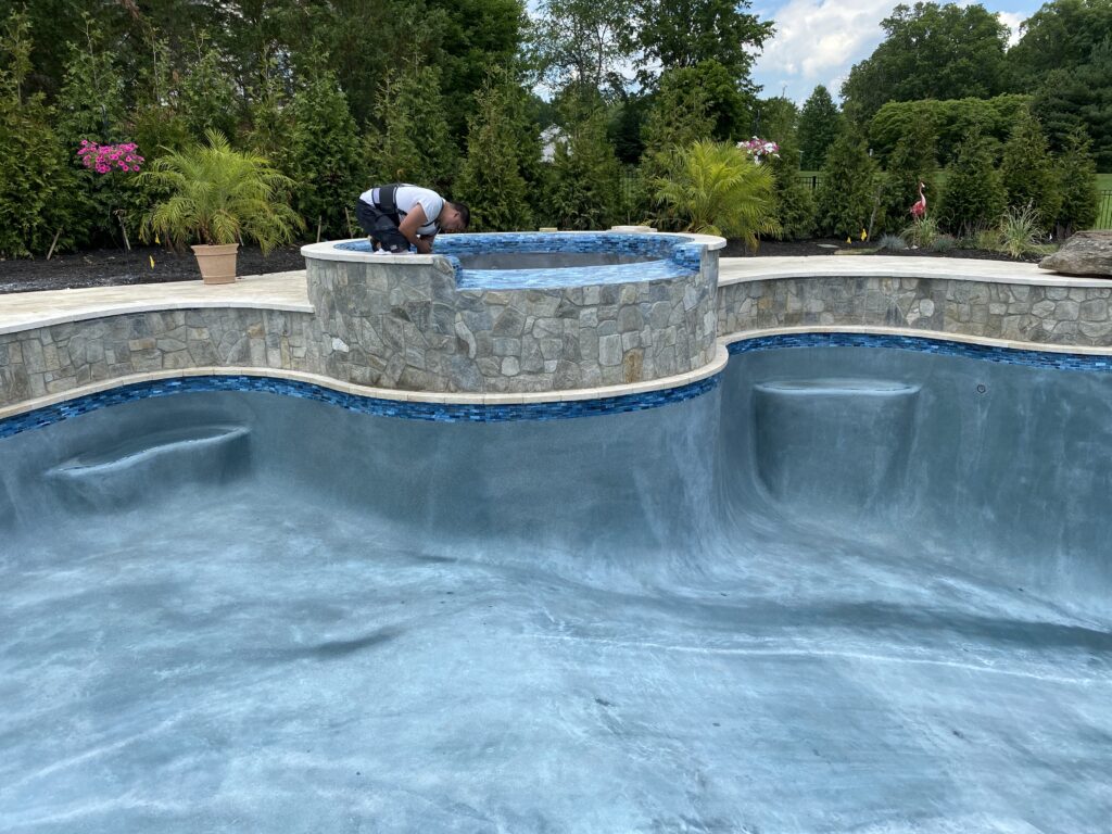 bespoke pool installation